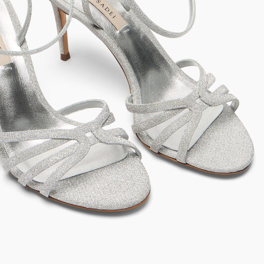 Casadei Solar Eclipse Julia Sandal Silver 1L420B0801SOLAE