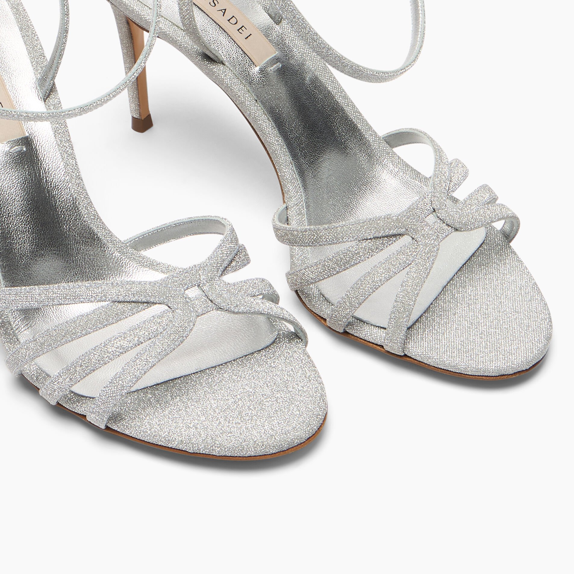 Casadei Solar Eclipse Julia Sandal Silver 1L420B0801SOLAE