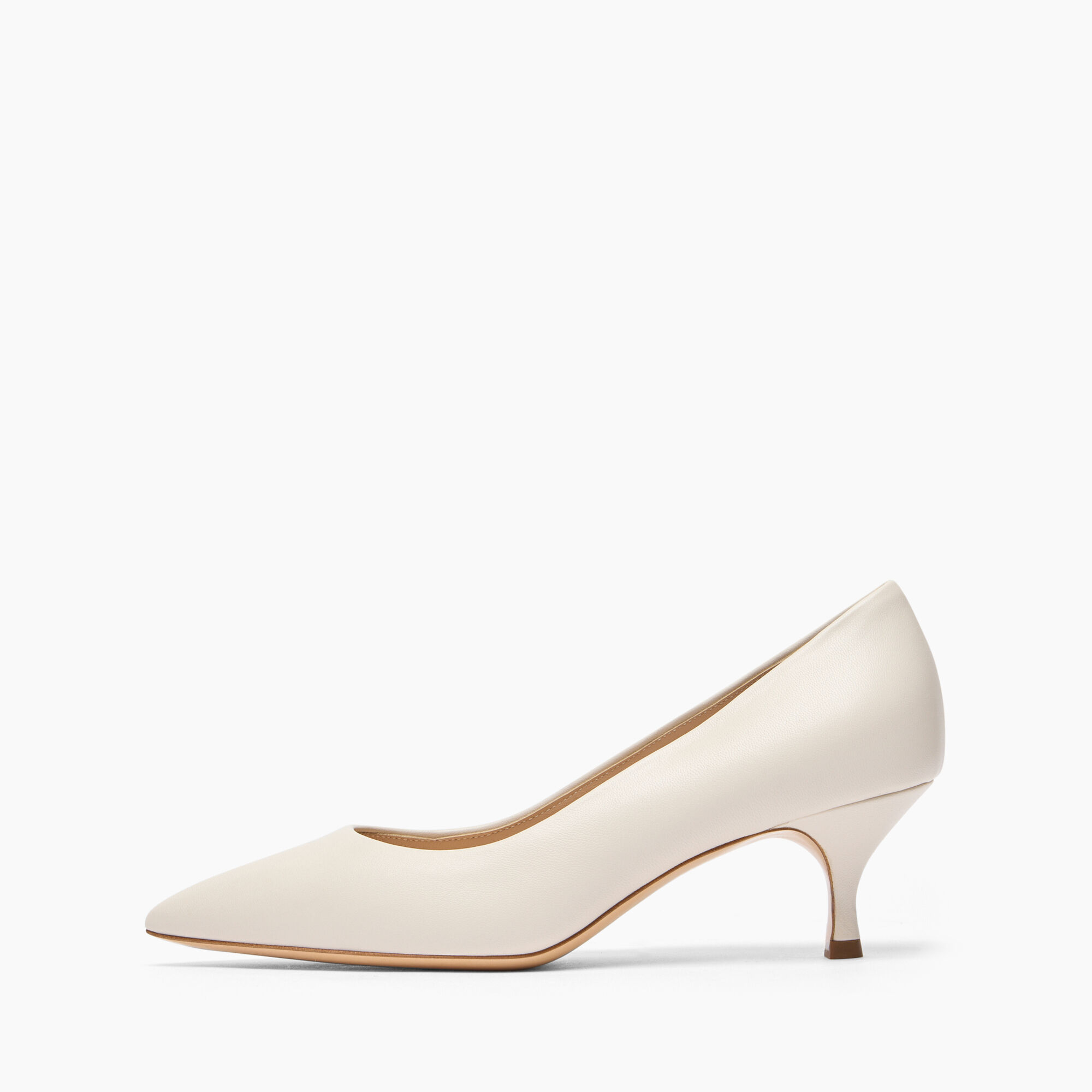Casadei Julia Leather Pumps Ecrù 1F993J0501MINOR