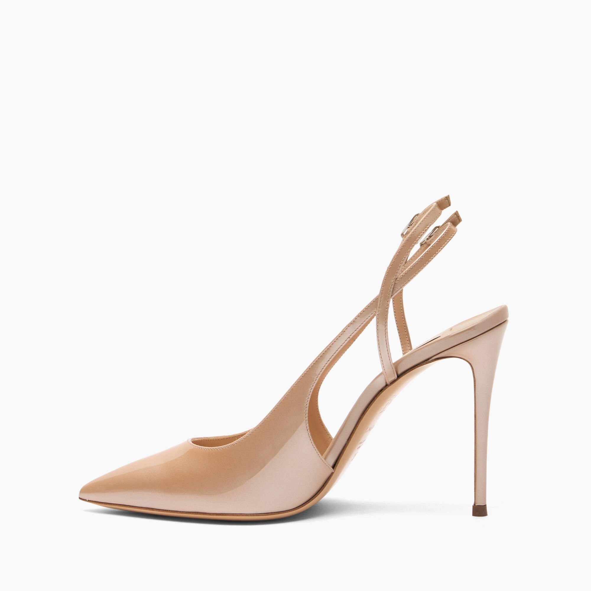 Casadei Julia Samurai Double Belts Slingback Sand 1G669B1001SAMUR