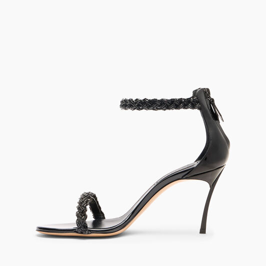 Casadei Starsway Blade Sandals Black 1L396A080TT0528