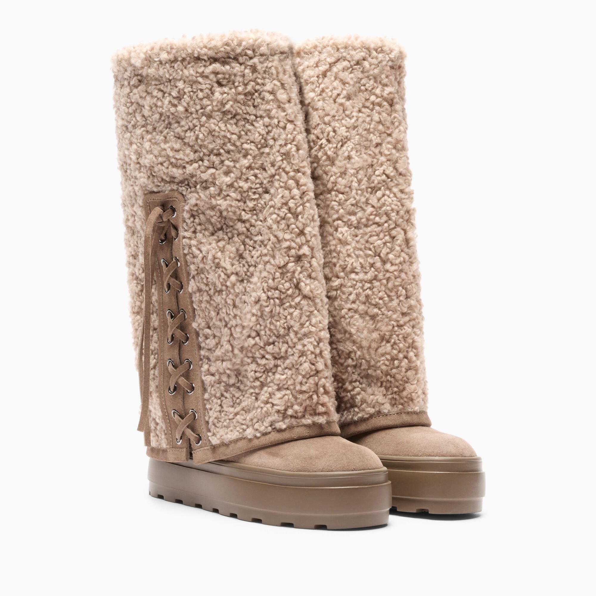 Casadei Double Face High Boot Caribou 2S395A0811T0556