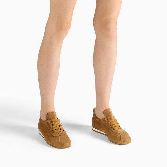 Casadei Sneaker Rythm in Suede Honey 2X120B0101C2682