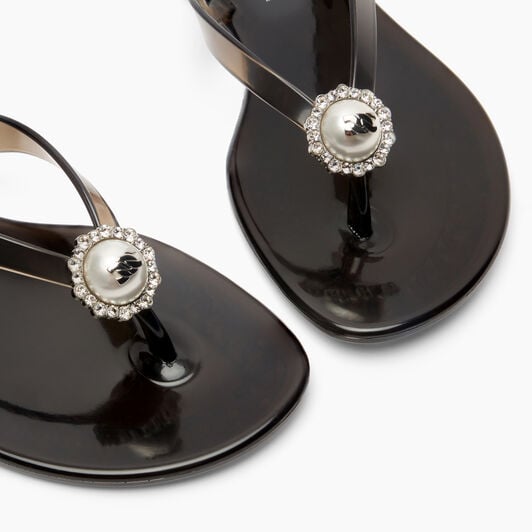 Casadei Jelly Flat Black 2Y269B0101BEAPE Casadei Jelly Flat Black 2Y269B0101BEAPE