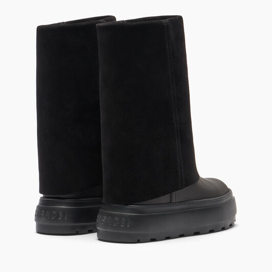 Casadei New Double Face Suede Nero 2S338Y080NNOMAD