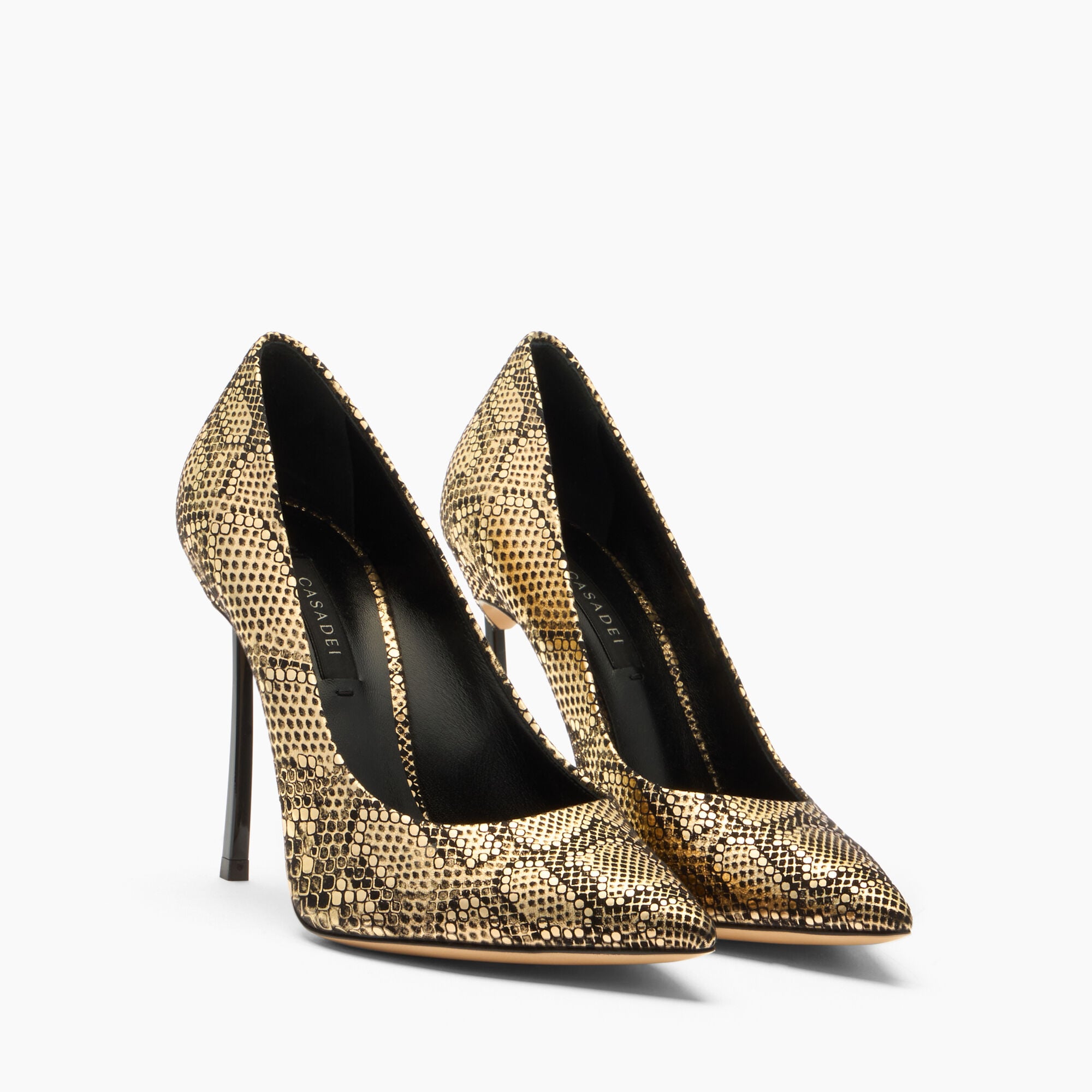 Casadei Blade Goldfinger Pump Goldfinger 1F915W100TGLDFG Casadei Blade Goldfinger Pump Goldfinger 1F915W100TGLDFG