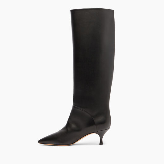 Casadei Julia Plonge To The Knee Boots Black 1S363A0501PLONG Casadei Julia Plonge To The Knee Boots Black 1S363A0501PLONG