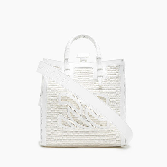 Casadei Beaurivage Shoppers White 3W380V0000BEAUR