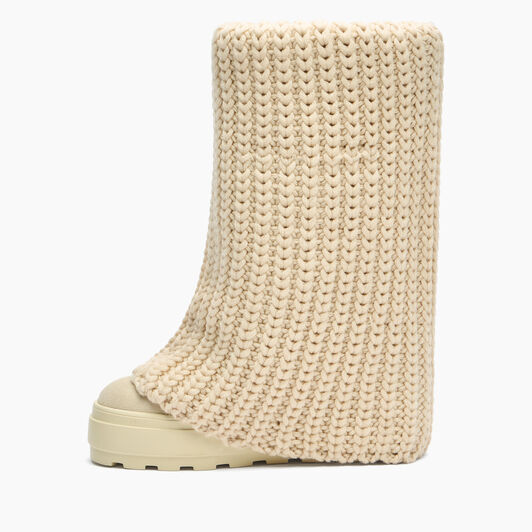 Casadei Double Face High Boot Yogurt 2S399A0811T0562 Casadei Double Face High Boot Yogurt 2S399A0811T0562