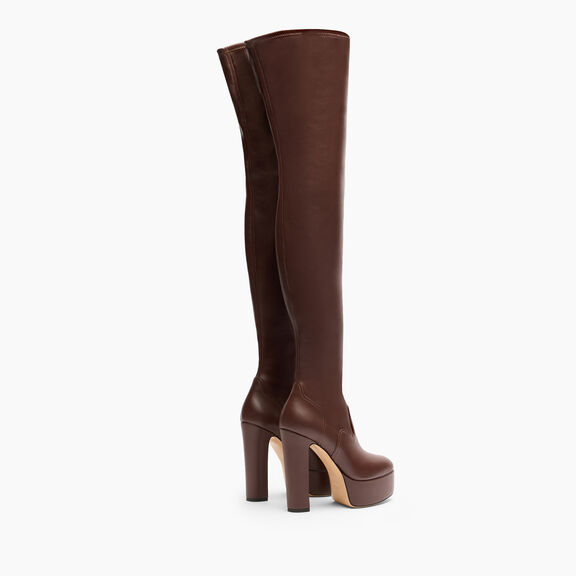 Casadei بوت باتي فوق الركبة Sella 1T084A1301LAABD Casadei بوت باتي فوق الركبة Sella 1T084A1301LAABD