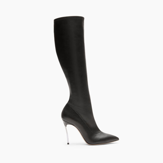 Casadei Blade Stretch to the knee Boots Black 1S330Y100MC2274