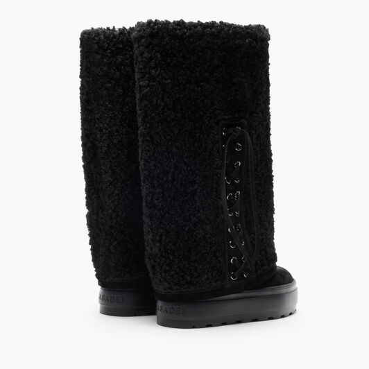 Casadei Double Face High Boot Black 2S395A081NT0556