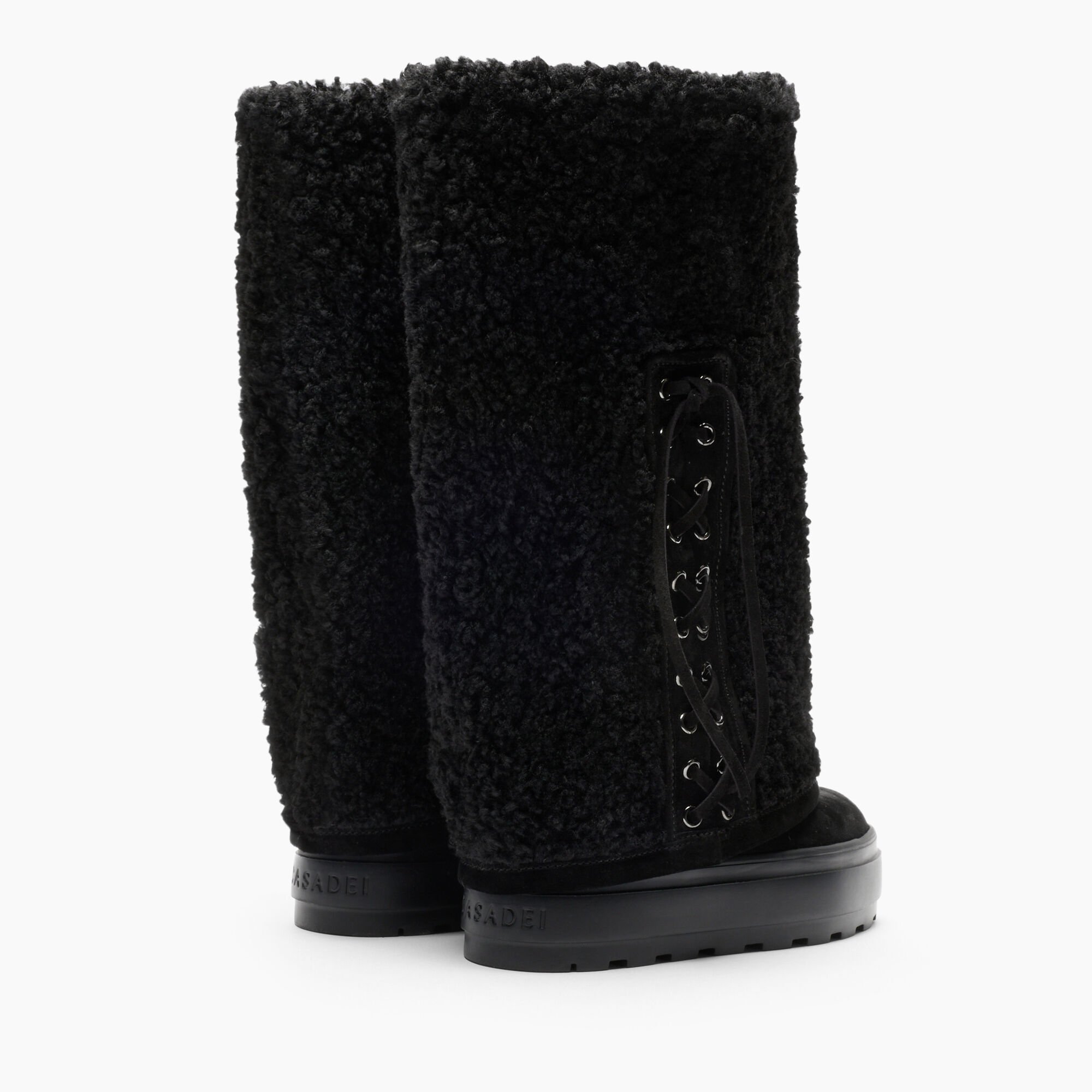Casadei Double Face High Boot Black 2S395A081NT0556