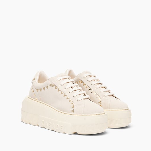 Casadei Offroad Divine Sneaker Yogurt Gold 2X089A0201C2911