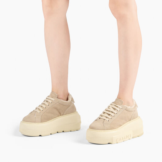 Casadei Nexus Aplsenales Sneakers Camel 2X924Z0711T0543 Casadei Nexus Aplsenales Sneakers Camel 2X924Z0711T0543