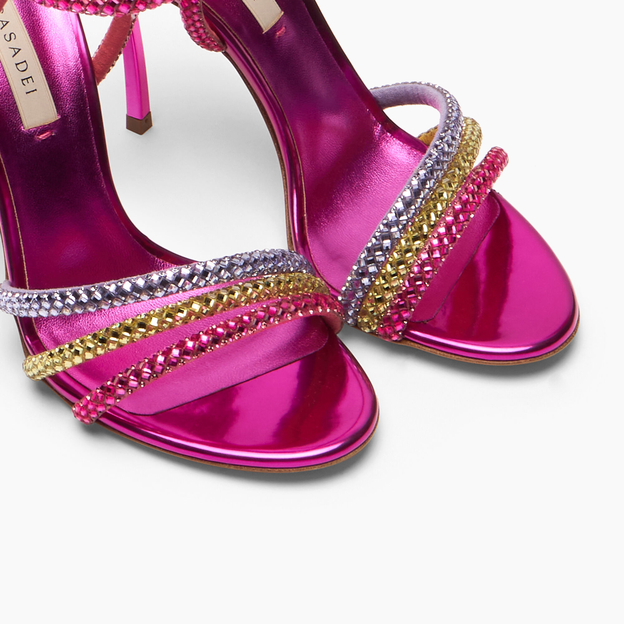 Blade Sandal Andromeda in Magenta for Women | Casadei®