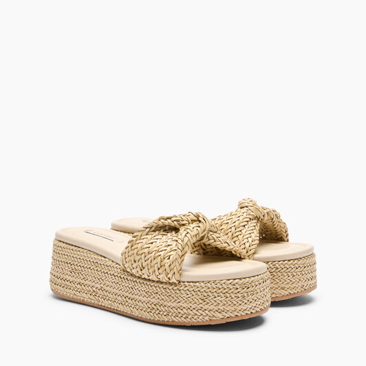 Casadei Insideout Hanoi Wedges Bambu 1M448J0201HANTB