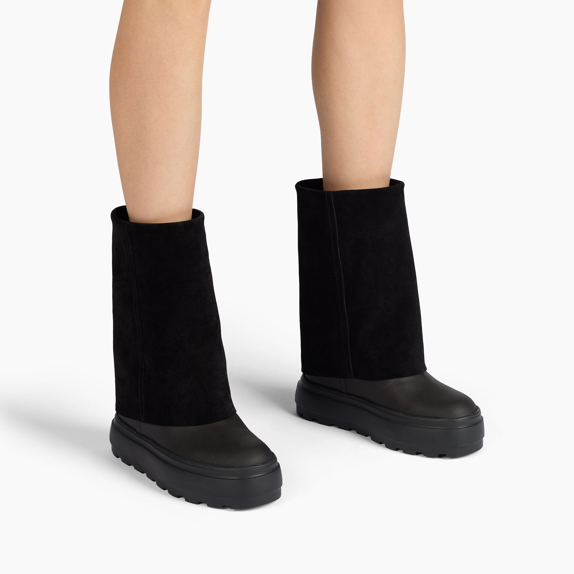 Double Face Ankle Boot in Black for Women | Casadei®