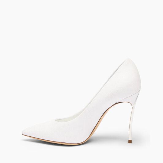 Casadei Blade Pump White 1F915W100MTRINI