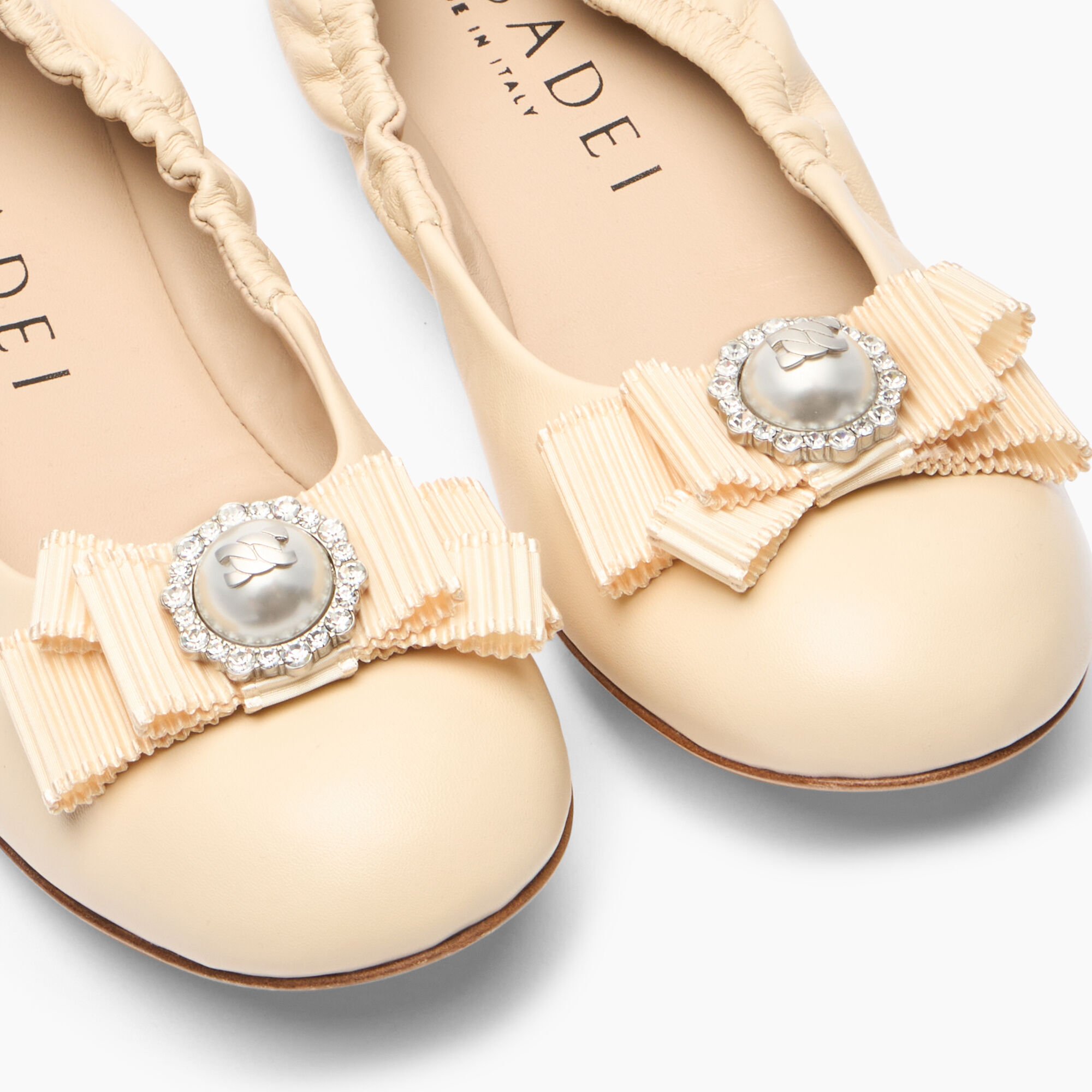 Casadei Ballet Flat Ecrù 1A305B0101C3006