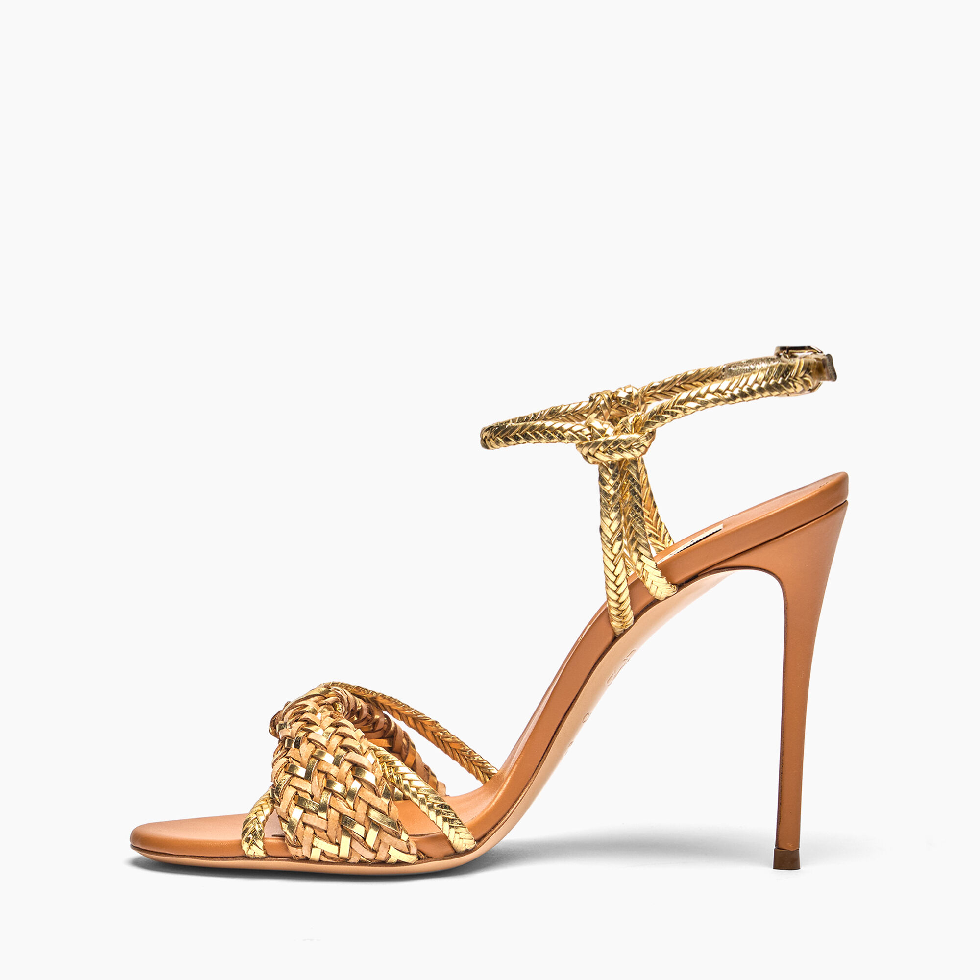 Casadei Marbella Lux Hanoi  Sandal Natur and gold 1L345J1001C2731