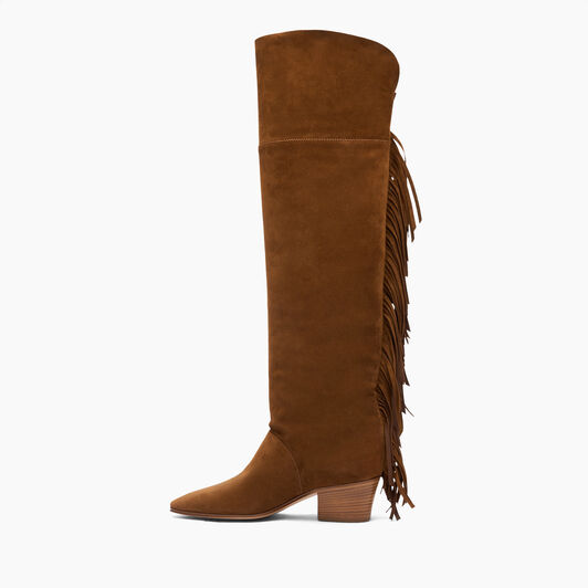 Casadei Beat Suede Over the knee Sella 1T074J0501NOMAD