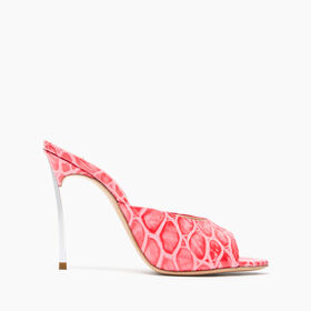 Casadei Blade Jurassic Mules Coral 1M432J100MC2639