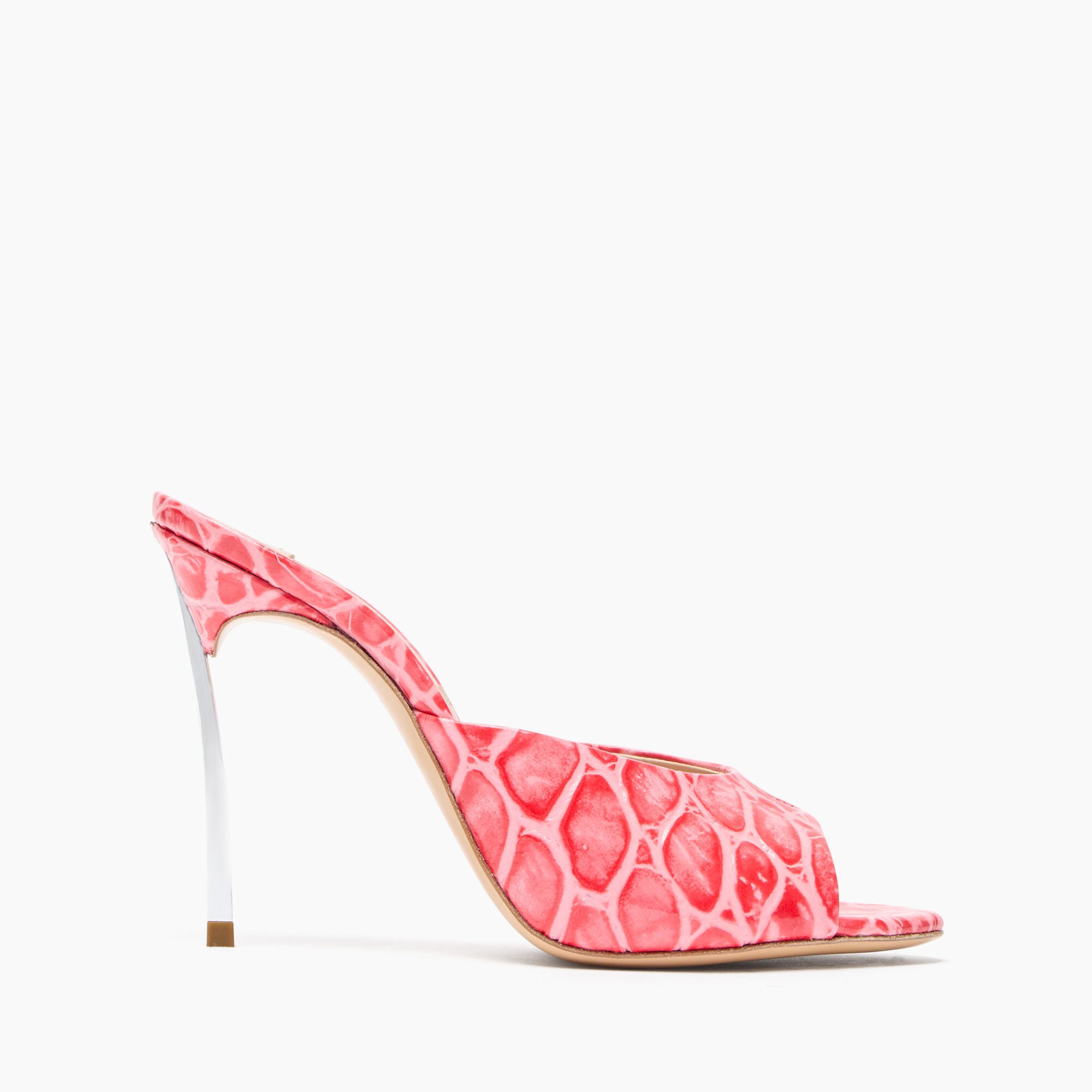 Casadei Blade Jurassic Mules Coral 1M432J100MC2639