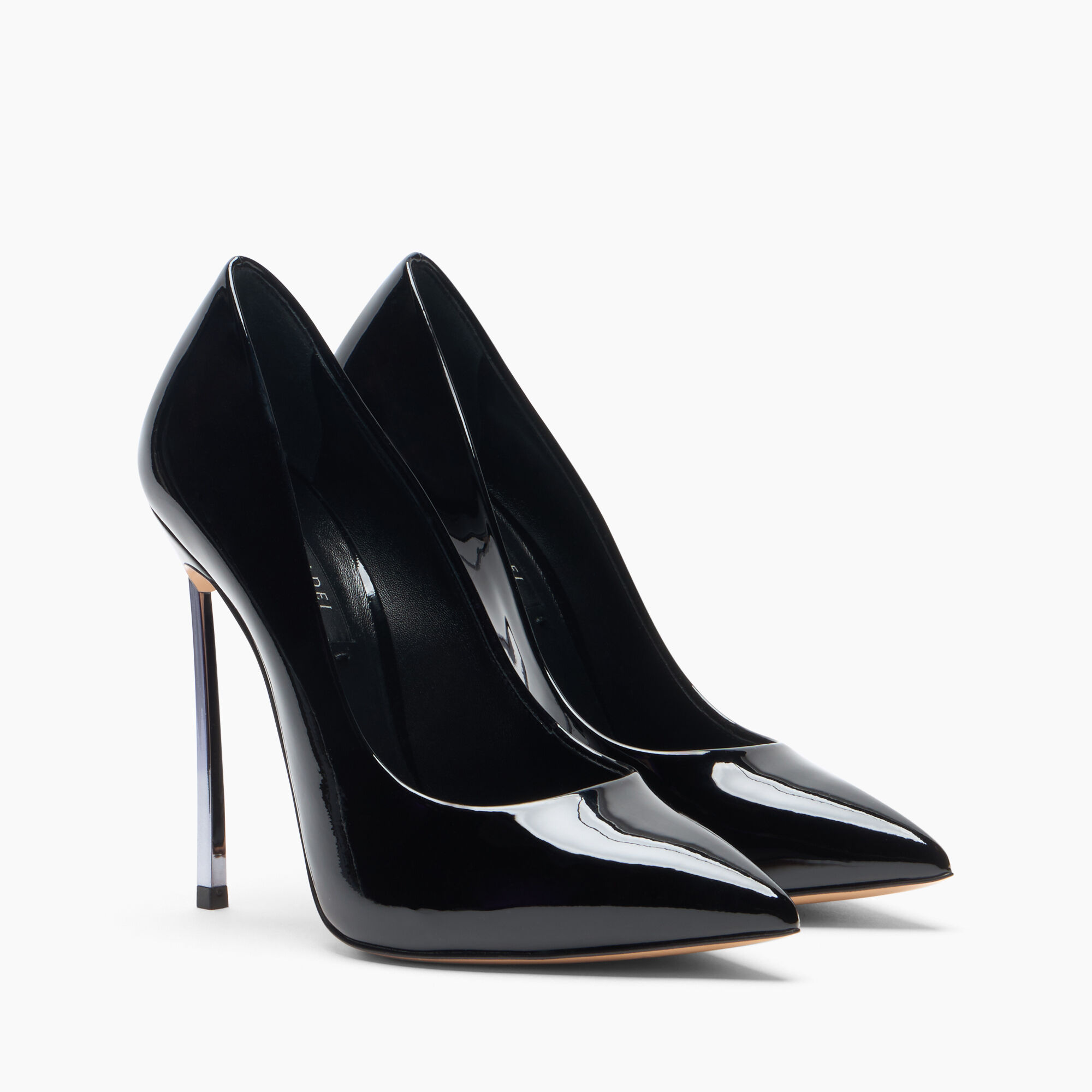 Blade Patent Leather in Black for Women | Casadei®