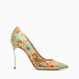 Casadei Blade Nuggets Pumps Gold 1F002J100MNUGGE