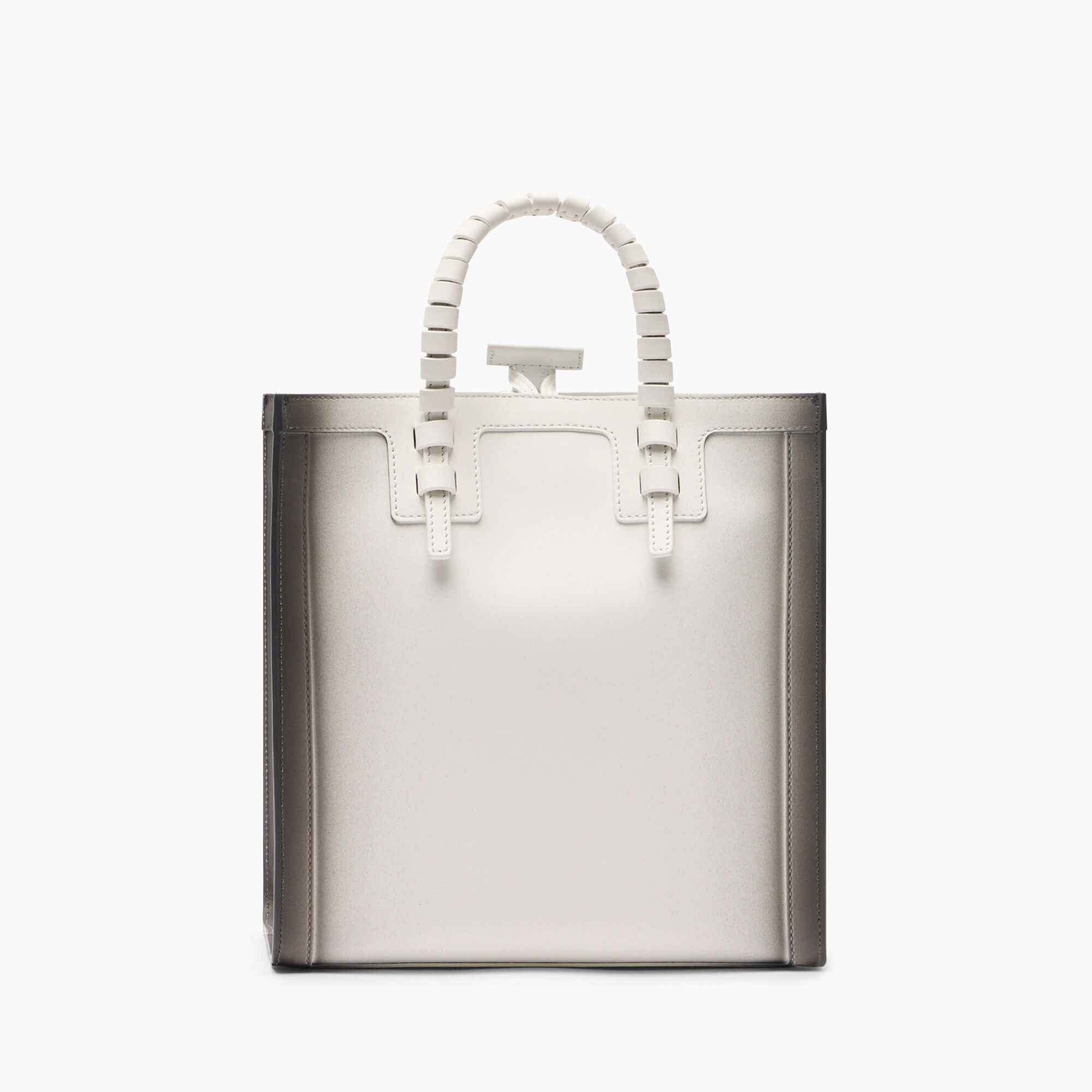 Casadei Mini Beaurivage Shade Bag White and Black 3W464J0000BVSHD