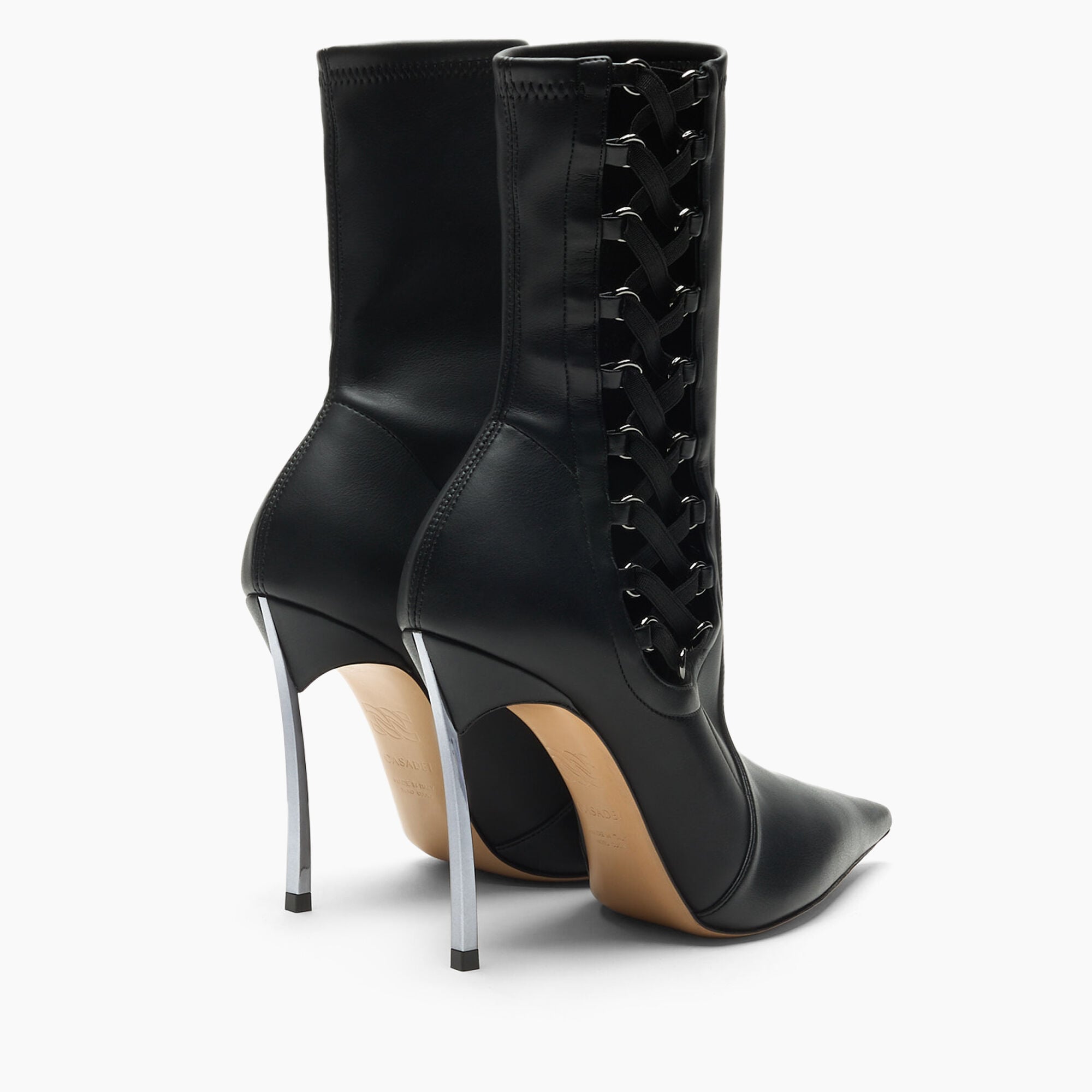 Casadei Superblade Tempest Ankle Boot Black 1R559C100MC2231 Casadei Superblade Tempest Ankle Boot Black 1R559C100MC2231
