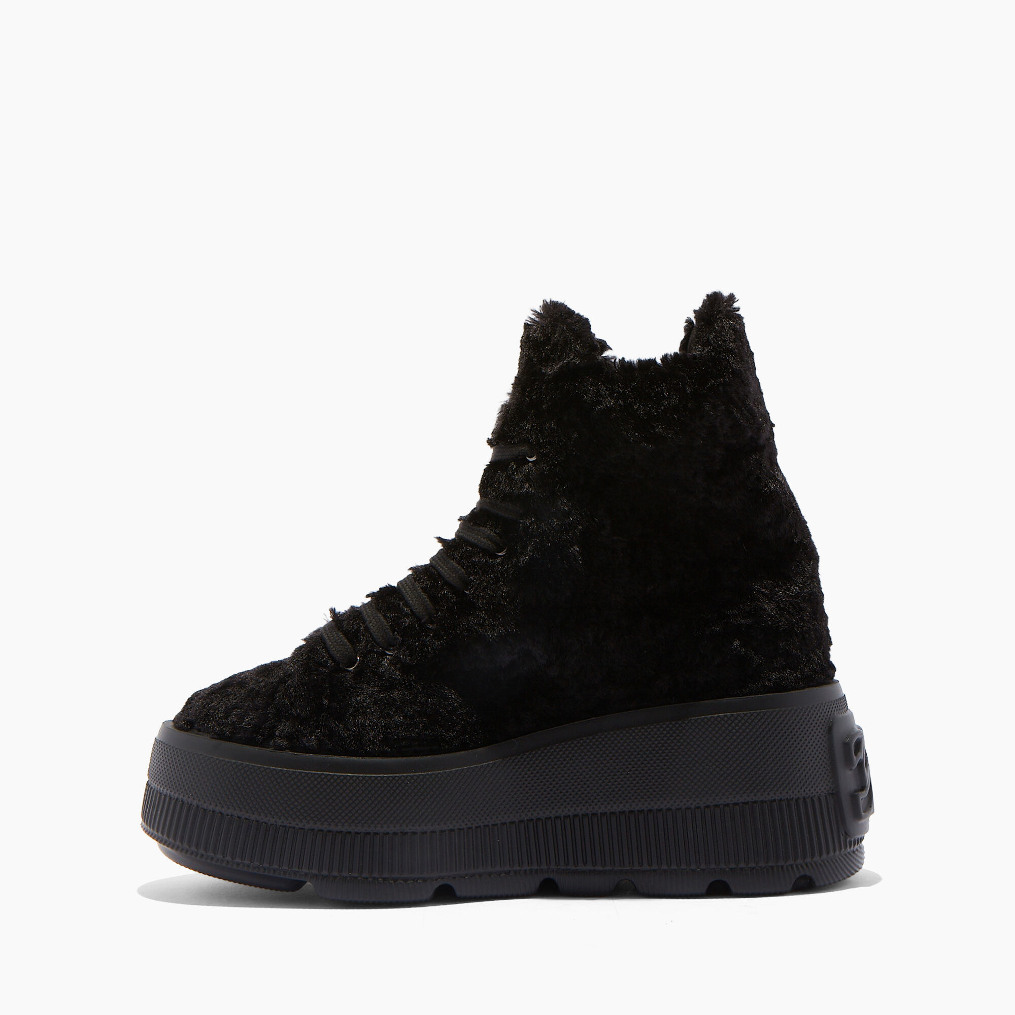Casadei Nexus Senales Faux Fur Noir 2X976W070NC2188