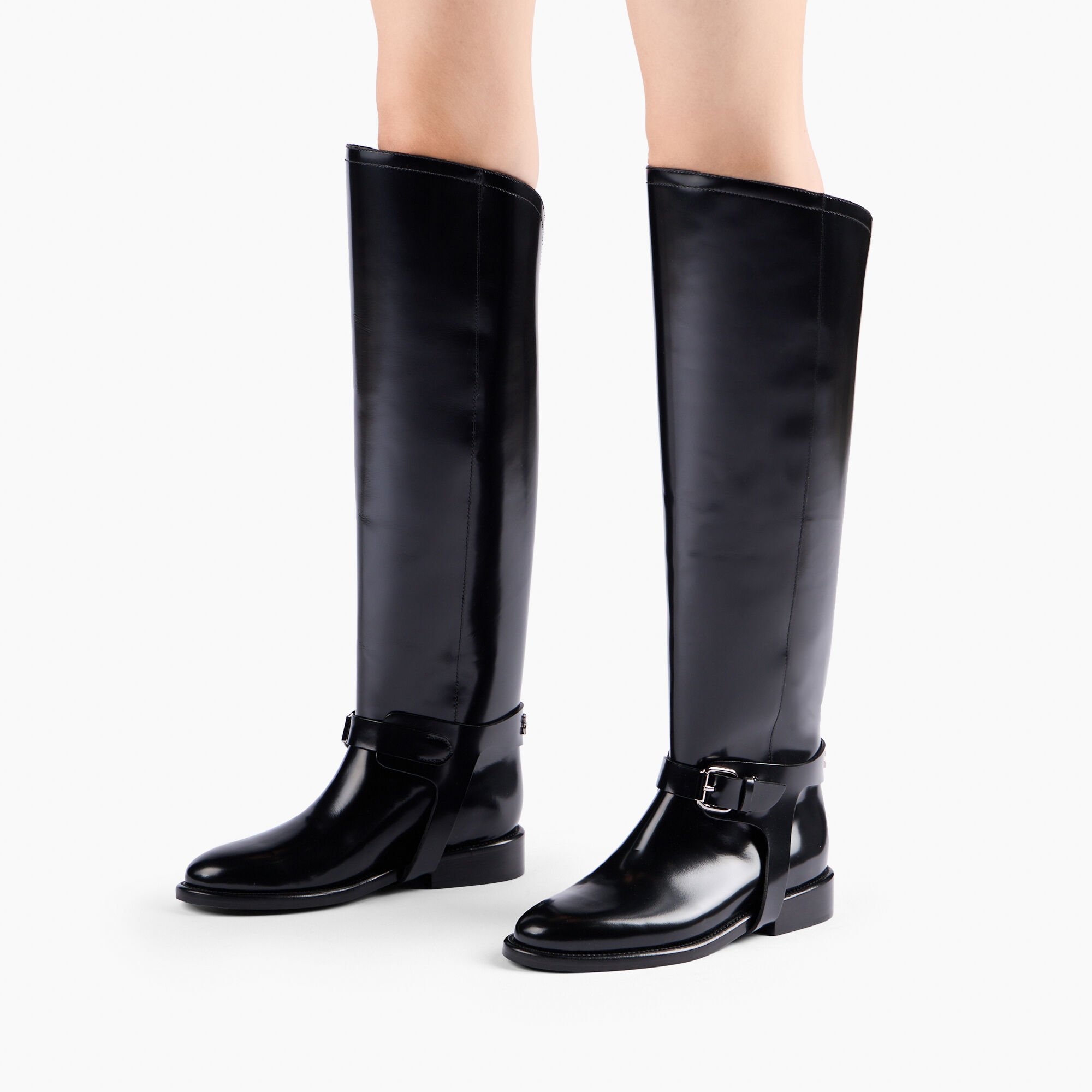 Casadei Riderama To The Knee Black 1S372A0201C2858