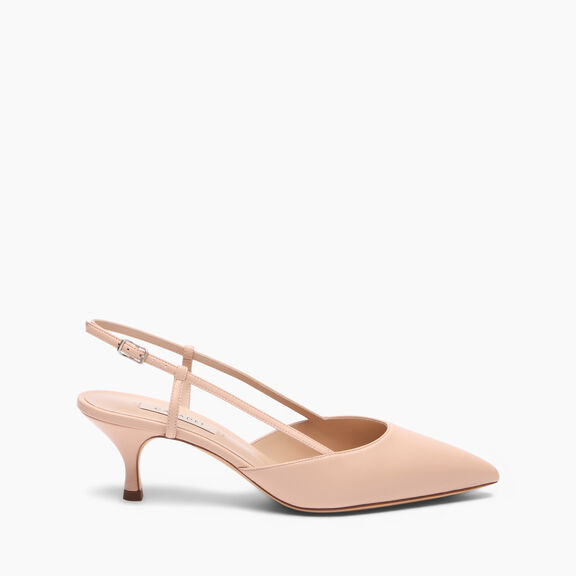 Casadei حذاء بحزام خلفي Julia Minorca Powder 1G621J0501MINOR