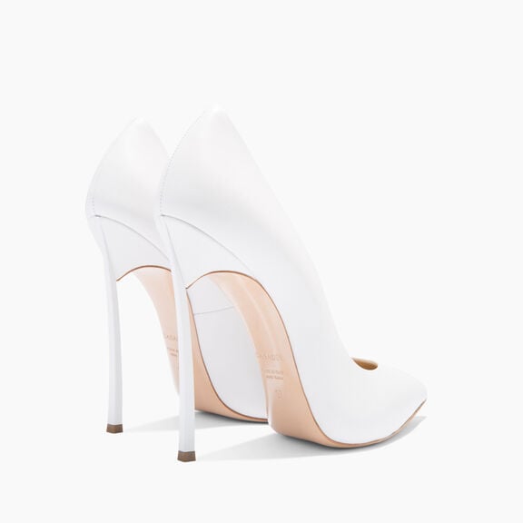 Casadei Blade Minorca Pump White 1F916W120TMINOR Casadei Blade Minorca Pump White 1F916W120TMINOR