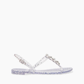 Casadei Jelly Glitter Decor Sandals Ice/argento 2Y256J0101BHGLT