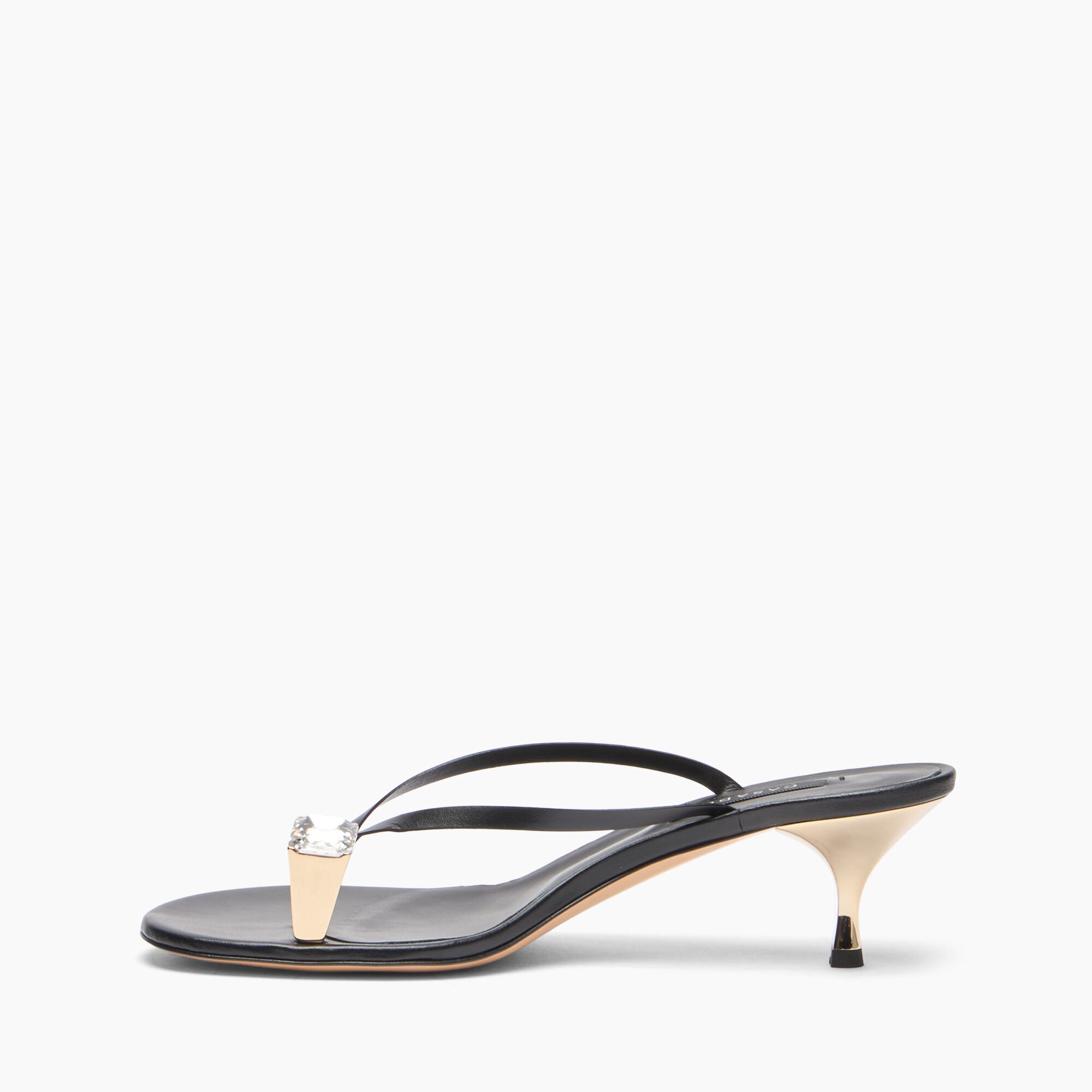 Casadei Elegante Julia Kitten-Mule Schwarz 1N264B0501C3025