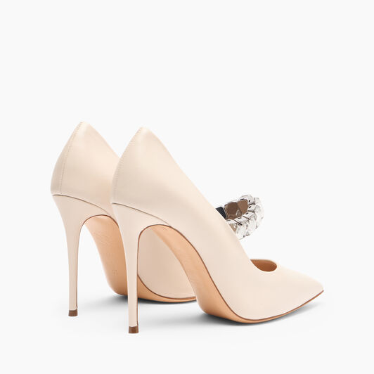 Casadei Julia Minorca Pumps Ecru 1F009A1001C2832 Casadei Julia Minorca Pumps Ecru 1F009A1001C2832