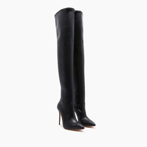 Casadei بوت جوليا فوق الركبة أسود 1T012Z1001NEONA Casadei بوت جوليا فوق الركبة أسود 1T012Z1001NEONA