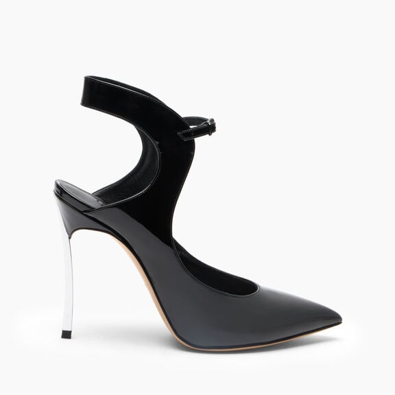 Casadei حذاء بامب Blade Sin Samurai Black 1H052B100MC1313 Casadei حذاء بامب Blade Sin Samurai Black 1H052B100MC1313