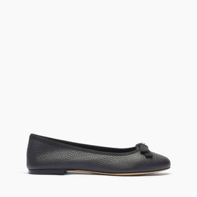 Casadei Leather Ballet Flats Black 1A285J0101C2363
