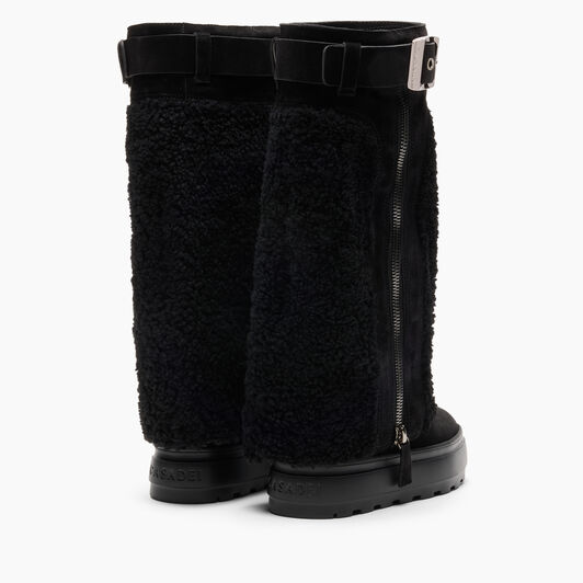 Casadei Double Face Ontario Stiefel Black 2S432C080NT0600 Casadei Double Face Ontario Stiefel Black 2S432C080NT0600