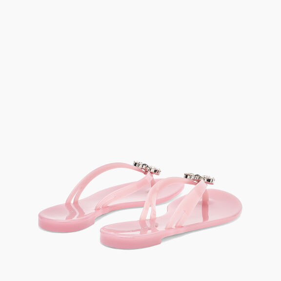 Casadei Jelly Flats وردي منزلي 2Y250X0101APBEA Casadei Jelly Flats وردي منزلي 2Y250X0101APBEA