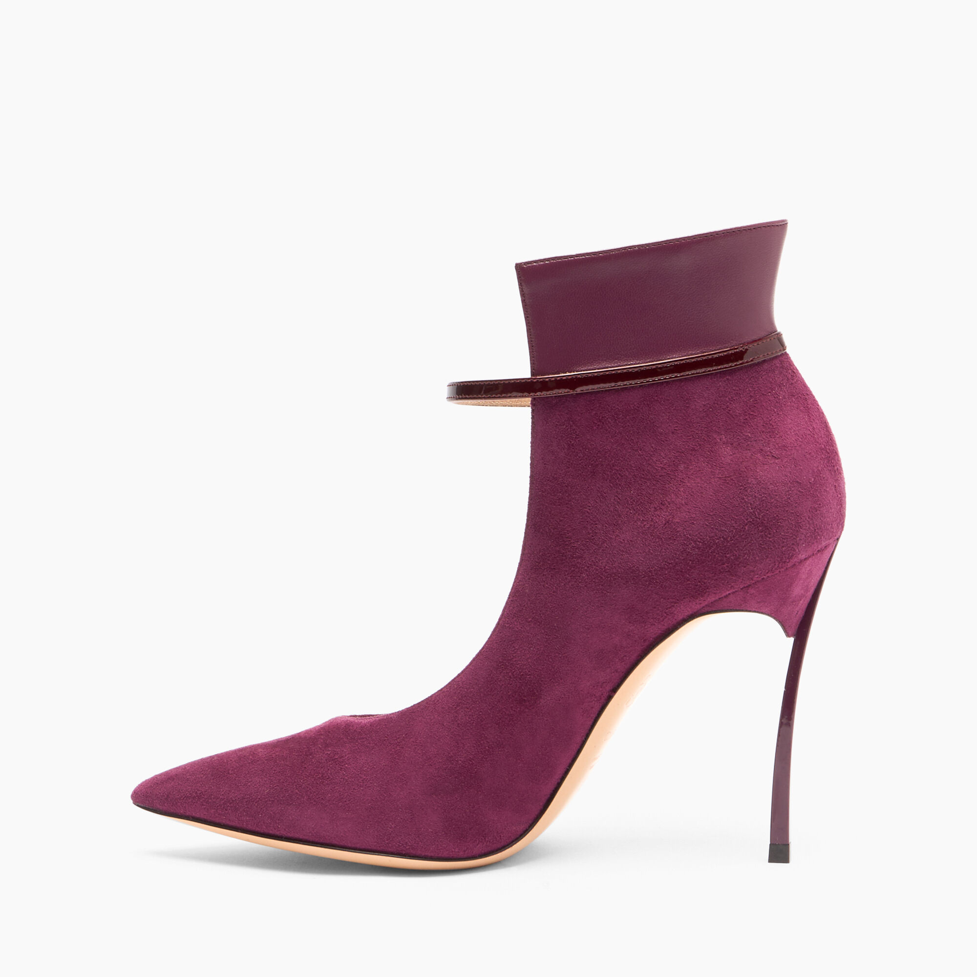 Casadei Blade Suede Pumps Amarena 1H038A100TT0534