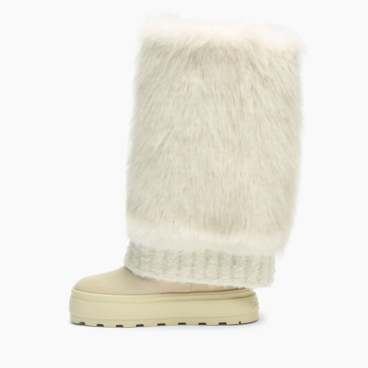Casadei Double Face High Boot Yogurt+White 2S394A0811T0561