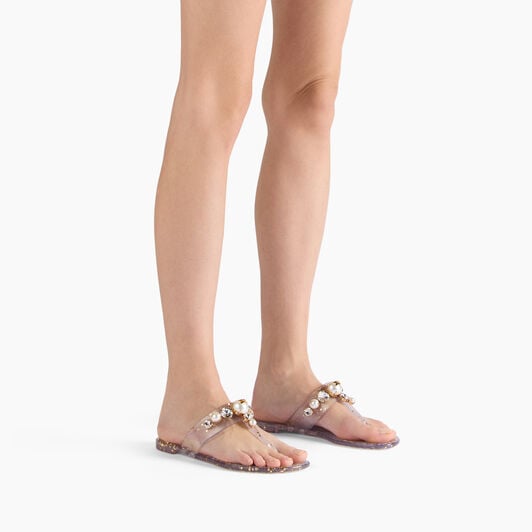 Casadei Jelly Flat Ice/gold 2Y268B0101BECPE Casadei Jelly Flat Ice/gold 2Y268B0101BECPE