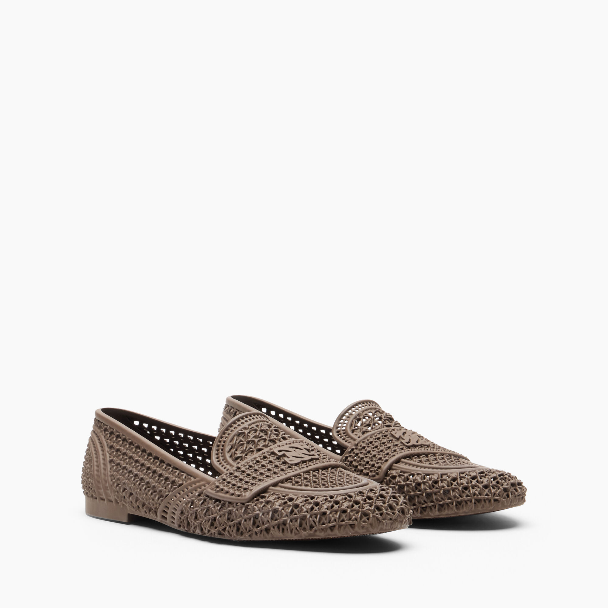 03443）SISANDI ZAHA CLASSIC II cocoa time 3D Loafer in Cocoa for Women | Casadei®