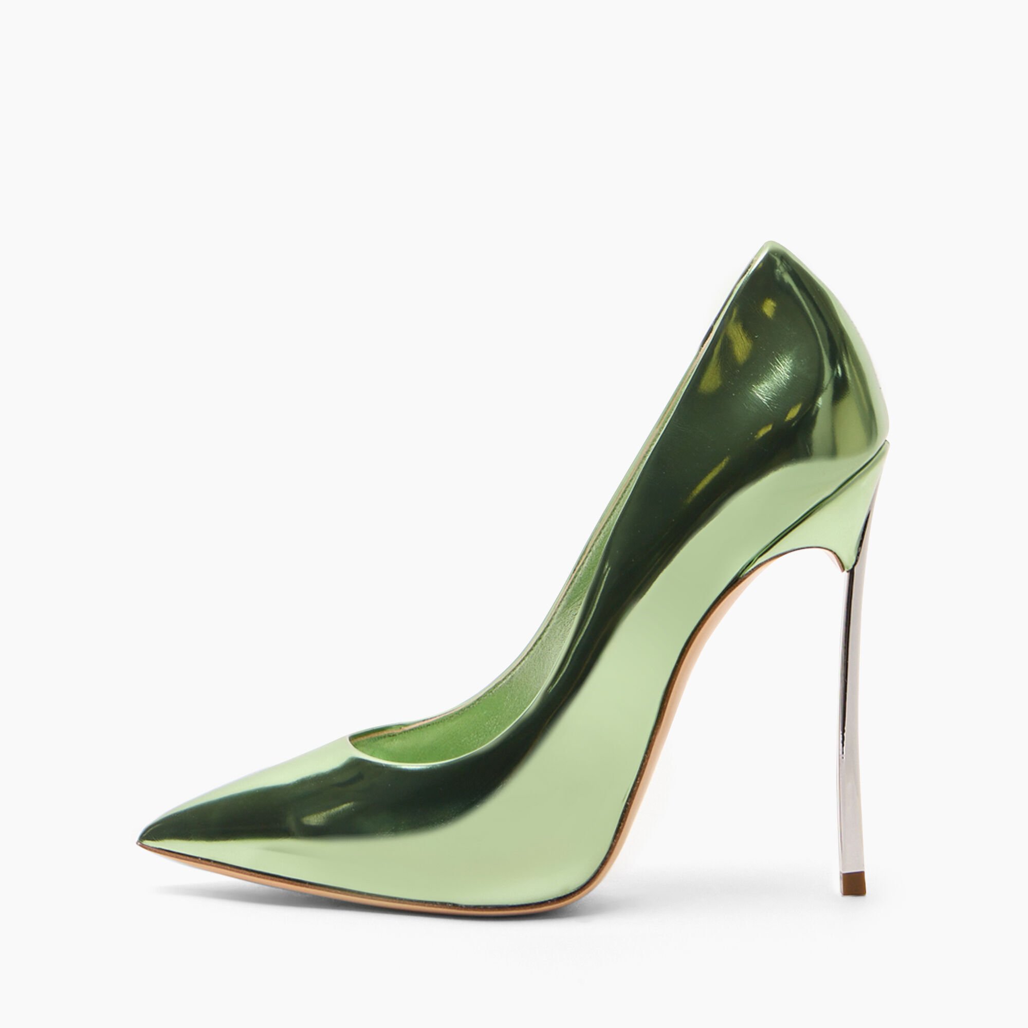 Casadei Blade Interstellar Pumps Milk and Mint 1F916W120MINTER