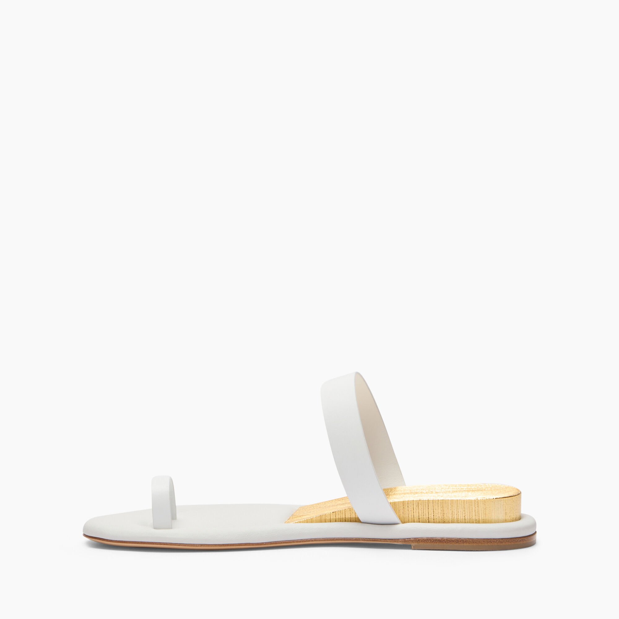 Casadei Zeppa Blade Sandals White 1N235J0201C2667